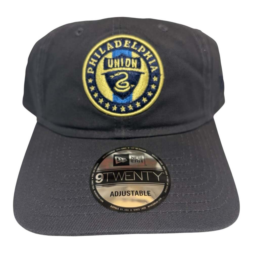 New Era Philadelphia Union 9TWENTY Adjustable Hat Dark Grey